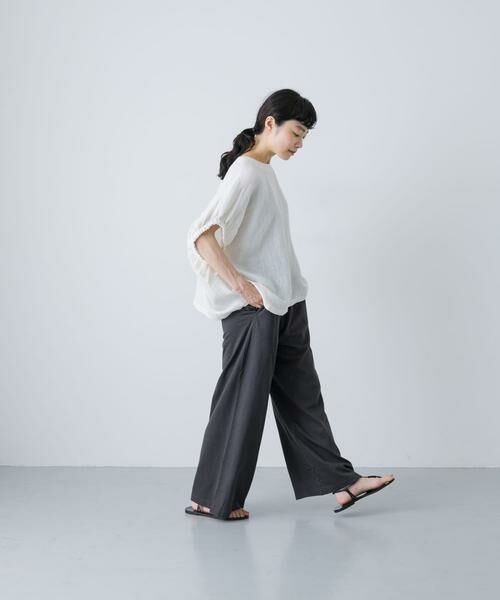 かぐれ / かぐれ その他パンツ | リネンカットイージーパンツ | 詳細13