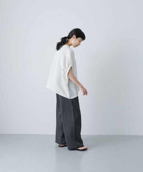 かぐれ / かぐれ その他パンツ | リネンカットイージーパンツ | 詳細14