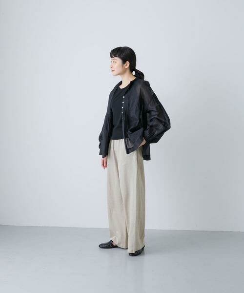 かぐれ / かぐれ その他パンツ | リネンカットイージーパンツ | 詳細21