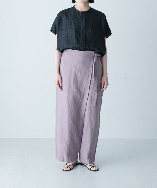 かぐれ / かぐれ その他パンツ | コットンリネンラップパンツ | 詳細1
