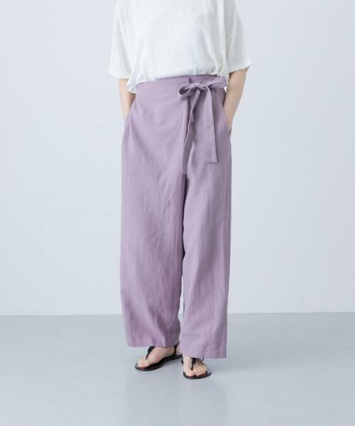 かぐれ / かぐれ その他パンツ | コットンリネンラップパンツ | 詳細4