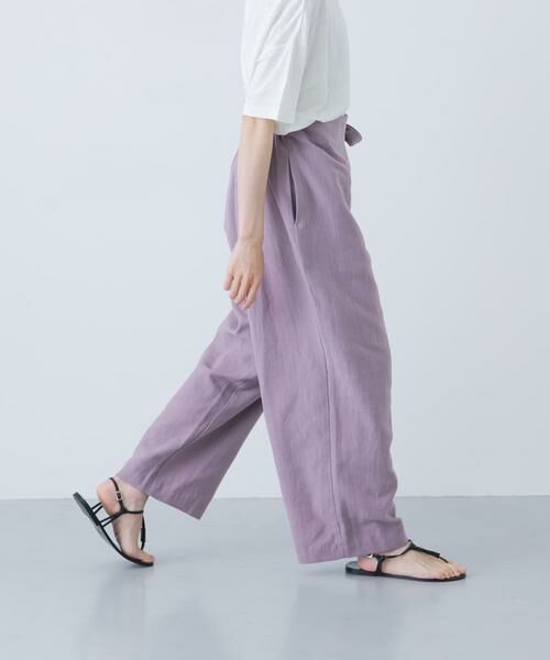 かぐれ / かぐれ その他パンツ | コットンリネンラップパンツ | 詳細5