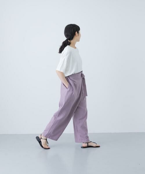 かぐれ / かぐれ その他パンツ | コットンリネンラップパンツ | 詳細6