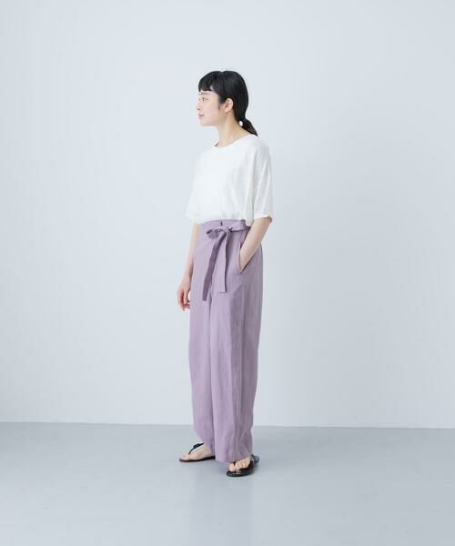 かぐれ / かぐれ その他パンツ | コットンリネンラップパンツ | 詳細7