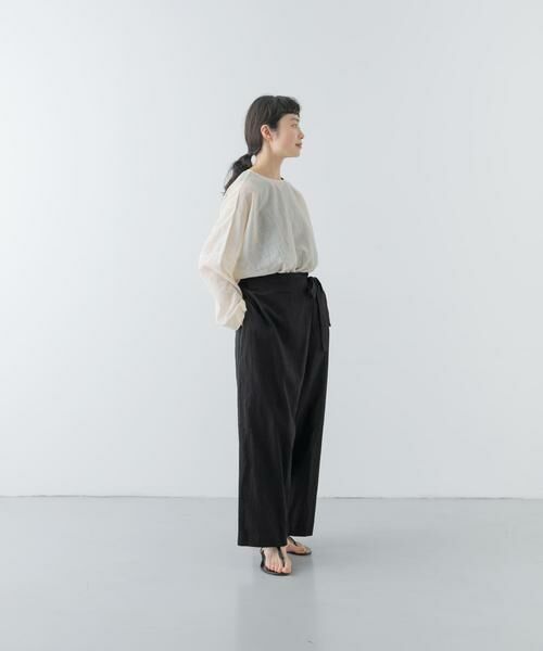 かぐれ / かぐれ その他パンツ | コットンリネンラップパンツ | 詳細14