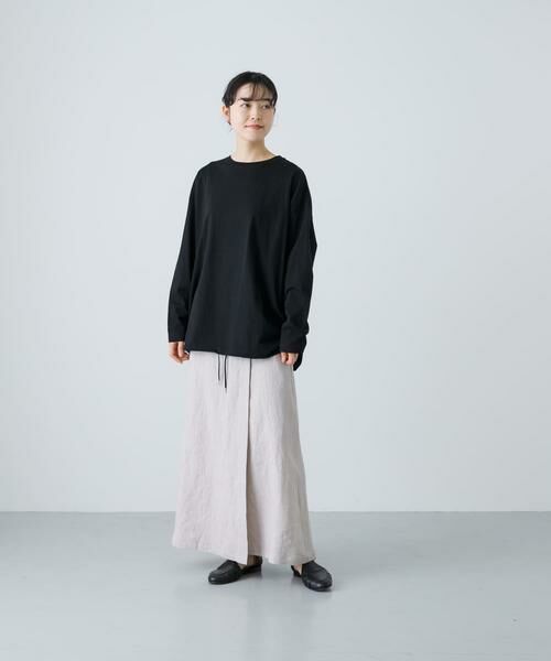 かぐれ / かぐれ スカート | リネンラミーラップスカート | 詳細6