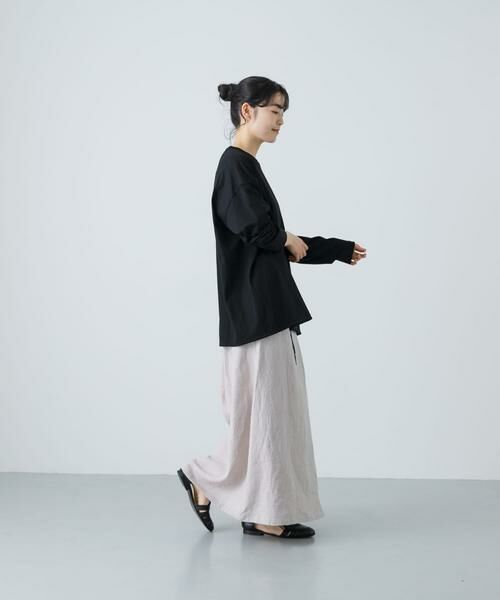 かぐれ / かぐれ スカート | リネンラミーラップスカート | 詳細7