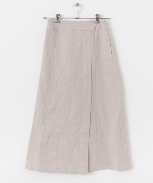 かぐれ / かぐれ スカート | リネンラミーラップスカート | 詳細8