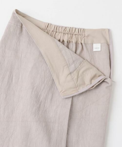 かぐれ / かぐれ スカート | リネンラミーラップスカート | 詳細9