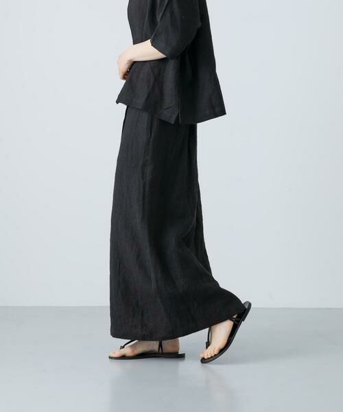 かぐれ / かぐれ スカート | リネンラミーラップスカート | 詳細23