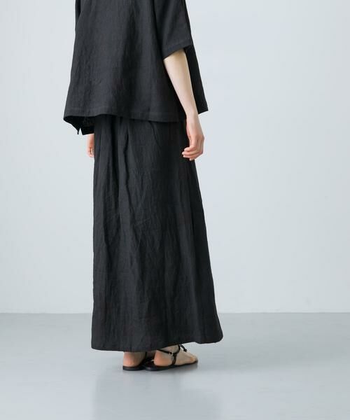 かぐれ / かぐれ スカート | リネンラミーラップスカート | 詳細24