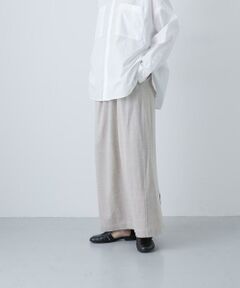 かぐれ / かぐれ スカート | リネンカットストレートスカート