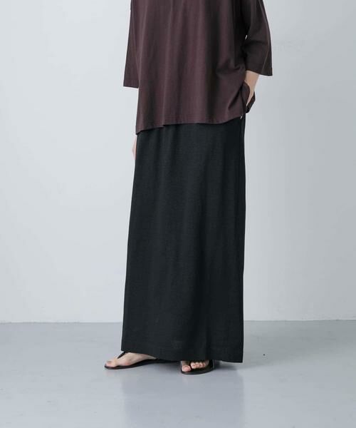 かぐれ / かぐれ スカート | リネンカットストレートスカート | 詳細2