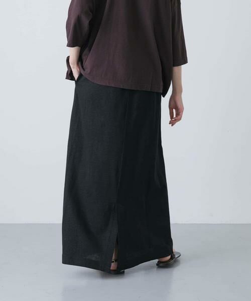 かぐれ / かぐれ スカート | リネンカットストレートスカート | 詳細3