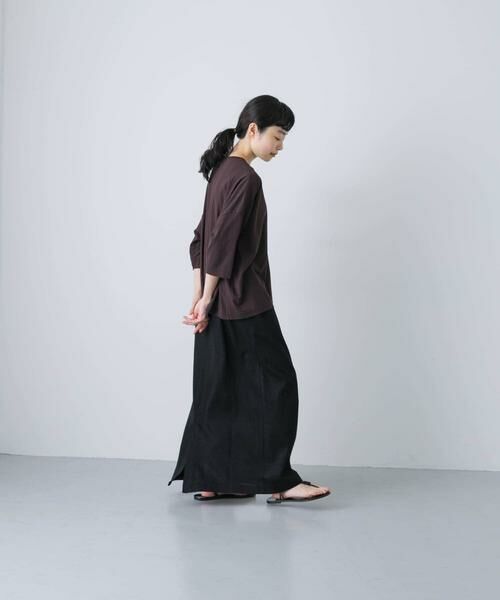 かぐれ / かぐれ スカート | リネンカットストレートスカート | 詳細7