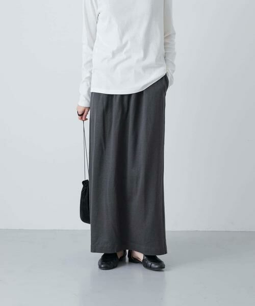 かぐれ / かぐれ スカート | リネンカットストレートスカート | 詳細15