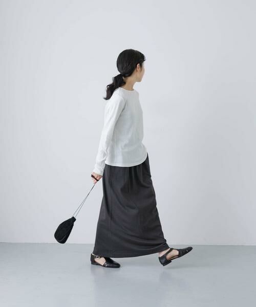 かぐれ / かぐれ スカート | リネンカットストレートスカート | 詳細18