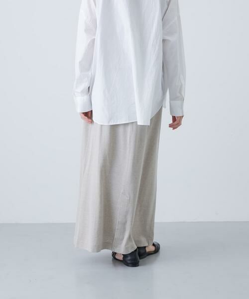 かぐれ / かぐれ スカート | リネンカットストレートスカート | 詳細30