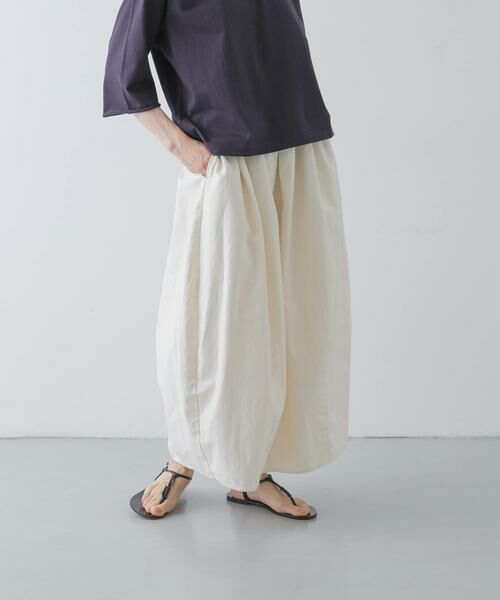かぐれ / かぐれ スカート | コットンリネンコクーンスカート | 詳細1