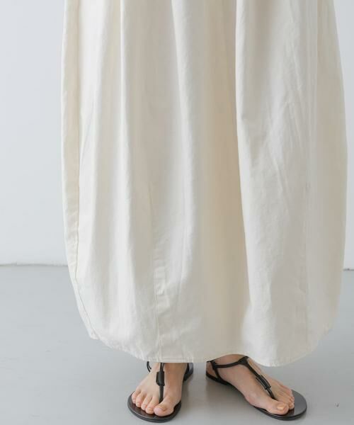 かぐれ / かぐれ スカート | コットンリネンコクーンスカート | 詳細12