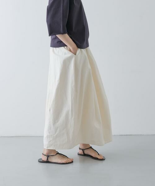 かぐれ / かぐれ スカート | コットンリネンコクーンスカート | 詳細2