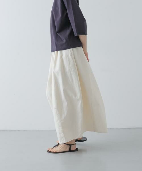 かぐれ / かぐれ スカート | コットンリネンコクーンスカート | 詳細3