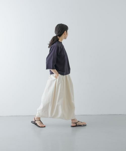 かぐれ / かぐれ スカート | コットンリネンコクーンスカート | 詳細7