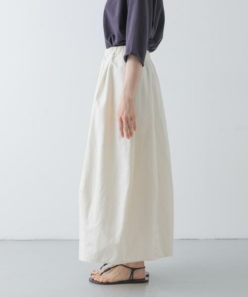 かぐれ / かぐれ スカート | コットンリネンコクーンスカート | 詳細9
