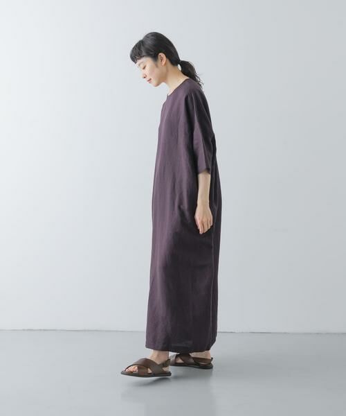 かぐれ / かぐれ ワンピース | 『2サイズ展開』リネンレーヨンワイドワンピース | 詳細26