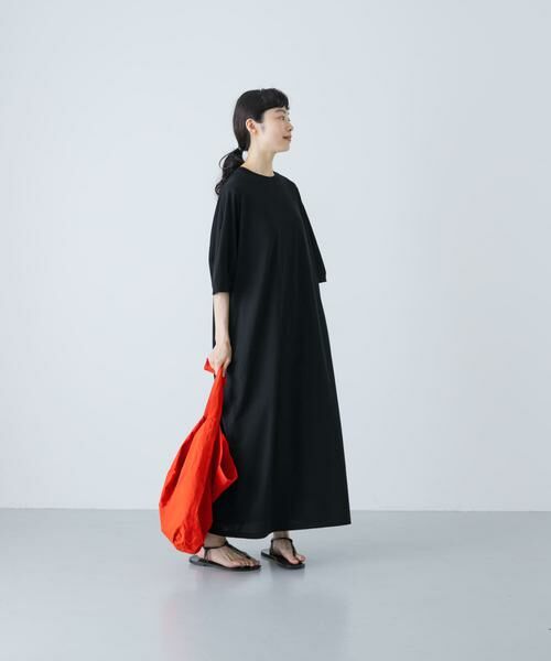 かぐれ / かぐれ ワンピース | 『2サイズ展開』コクーンスリーブストレートワンピース | 詳細3