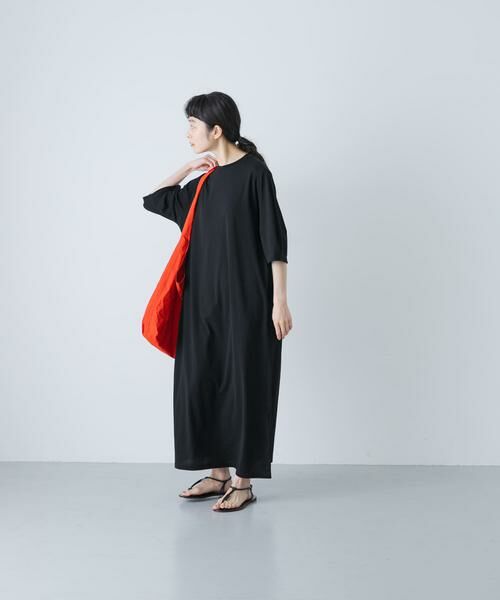 かぐれ / かぐれ ワンピース | 『2サイズ展開』コクーンスリーブストレートワンピース | 詳細7