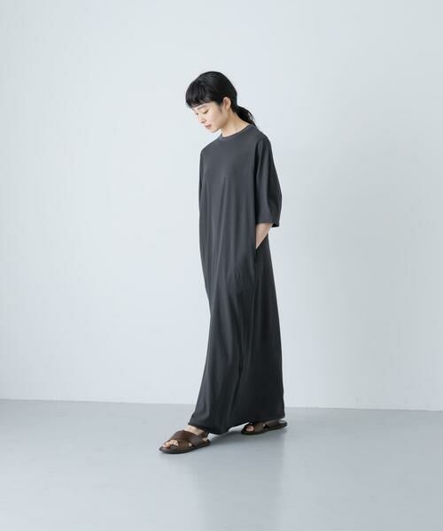 かぐれ / かぐれ ワンピース | 『2サイズ展開』コクーンスリーブストレートワンピース | 詳細20