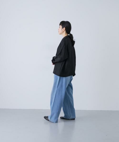 かぐれ / かぐれ その他アウター | リネンレーヨンテーラードジャケット | 詳細3