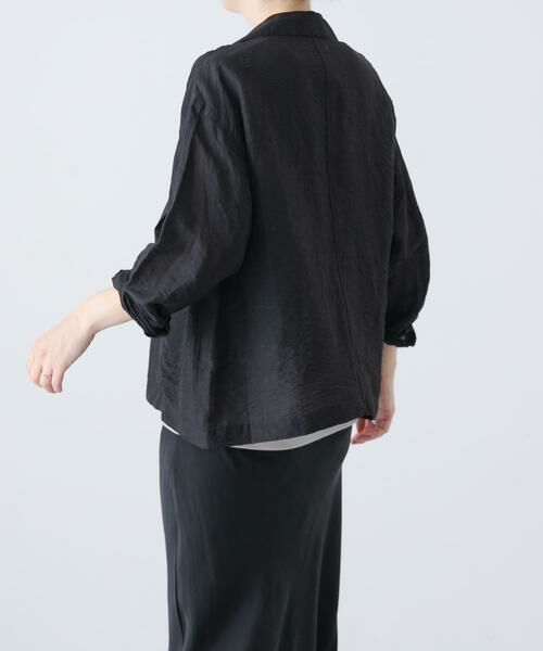 かぐれ / かぐれ その他アウター | リネンレーヨンテーラードジャケット | 詳細5