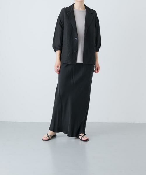 かぐれ / かぐれ その他アウター | リネンレーヨンテーラードジャケット | 詳細6