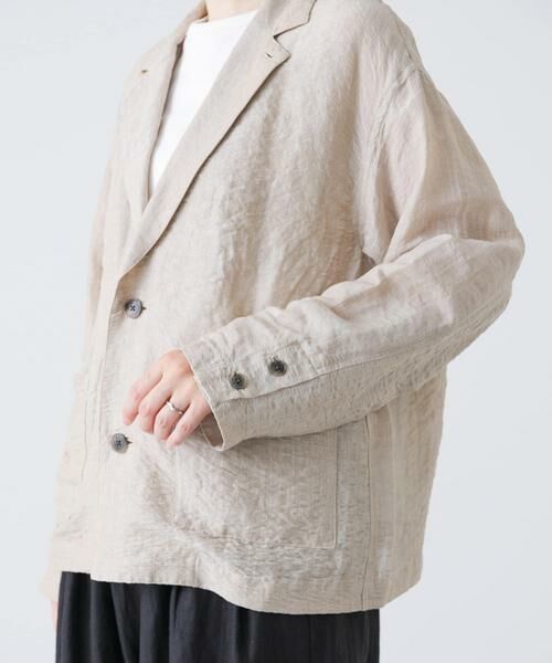 かぐれ / かぐれ その他アウター | リネンレーヨンテーラードジャケット | 詳細24