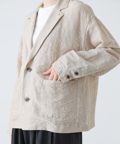 かぐれ / かぐれ その他アウター | リネンレーヨンテーラードジャケット | 詳細25