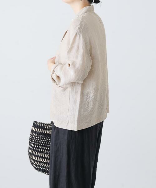 かぐれ / かぐれ その他アウター | リネンレーヨンテーラードジャケット | 詳細15
