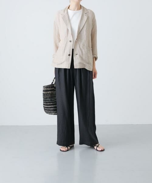 かぐれ / かぐれ その他アウター | リネンレーヨンテーラードジャケット | 詳細17