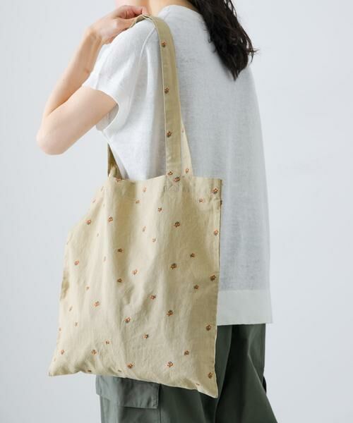 かぐれ / かぐれ トートバッグ | 小花刺繍トートバッグ | 詳細1
