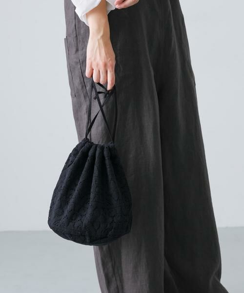 かぐれ / かぐれ バッグ | コットンレース巾着バッグ | 詳細6