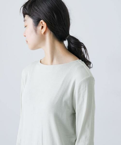 かぐれ / かぐれ Tシャツ | ハイツイストコットンボートカットソー | 詳細11