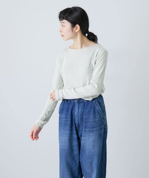 かぐれ / かぐれ Tシャツ | ハイツイストコットンボートカットソー | 詳細2