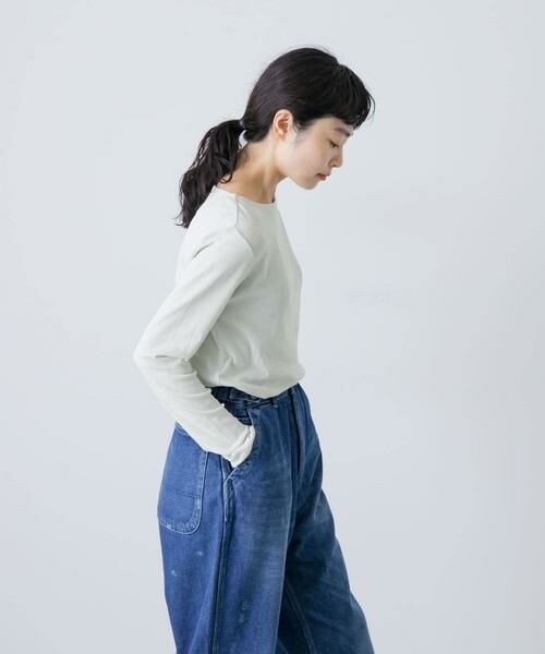 かぐれ / かぐれ Tシャツ | ハイツイストコットンボートカットソー | 詳細4