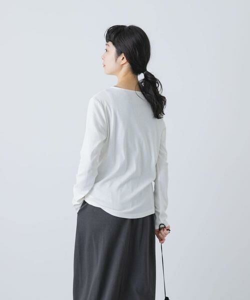 かぐれ / かぐれ Tシャツ | ハイツイストコットンボートカットソー | 詳細17