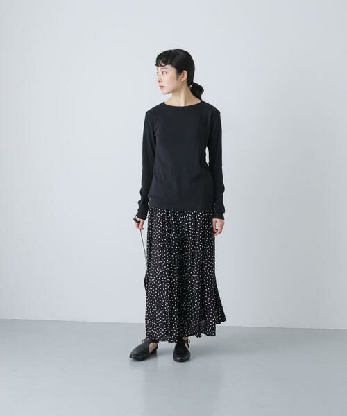 かぐれ / かぐれ Tシャツ | ハイツイストコットンボートカットソー | 詳細26