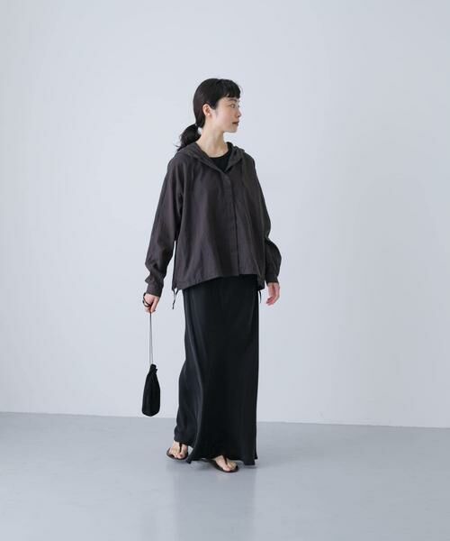 かぐれ / かぐれ シャツ・ブラウス | コットンシルクシアーフーディシャツ | 詳細19