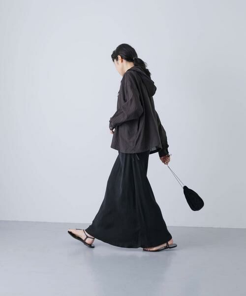 かぐれ / かぐれ シャツ・ブラウス | コットンシルクシアーフーディシャツ | 詳細21