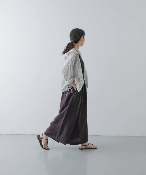 かぐれ / かぐれ シャツ・ブラウス | コットンシルクシアーフーディシャツ | 詳細29