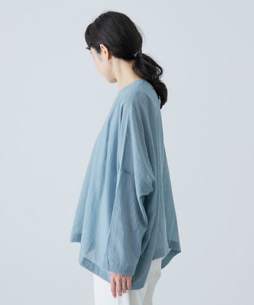 かぐれ / かぐれ シャツ・ブラウス | ソフトローンシアーワイドプルオーバー | 詳細10